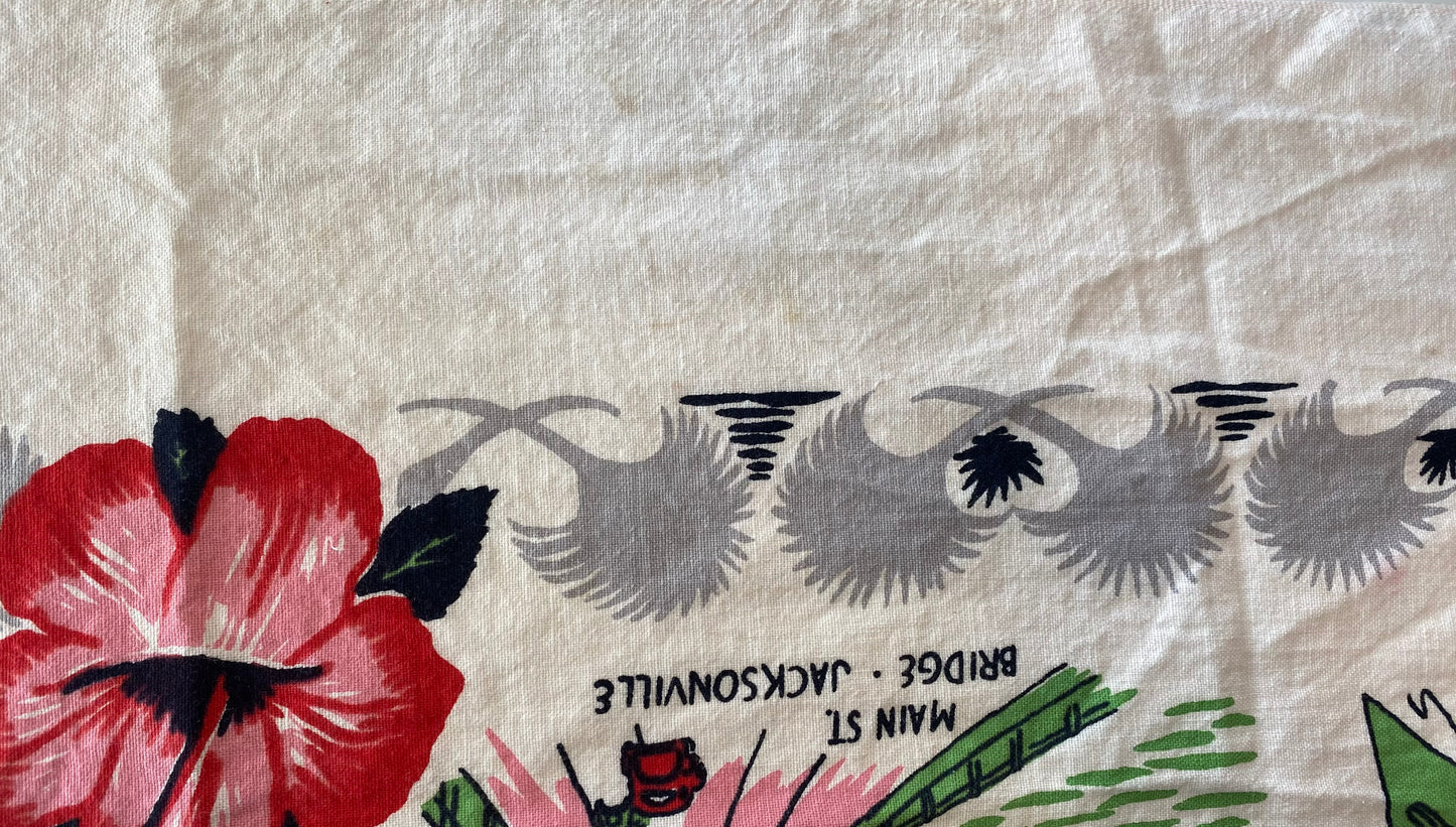 Unique Cloth Florida Map