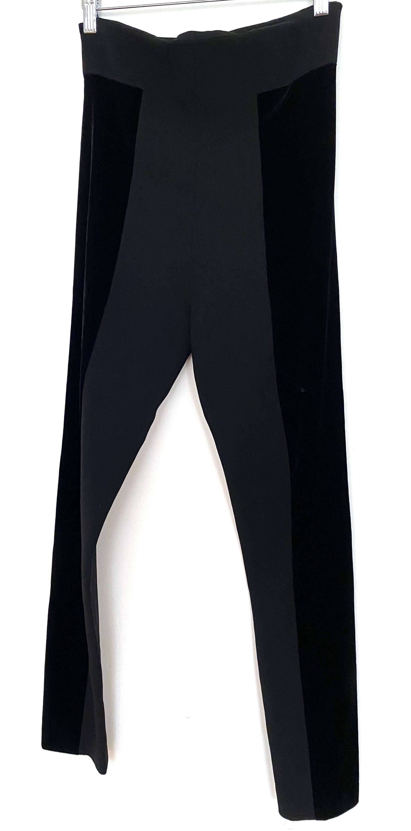 JEAN PAUL GAULTIER, 1980s WOOL BLACK SKINNY PANTS