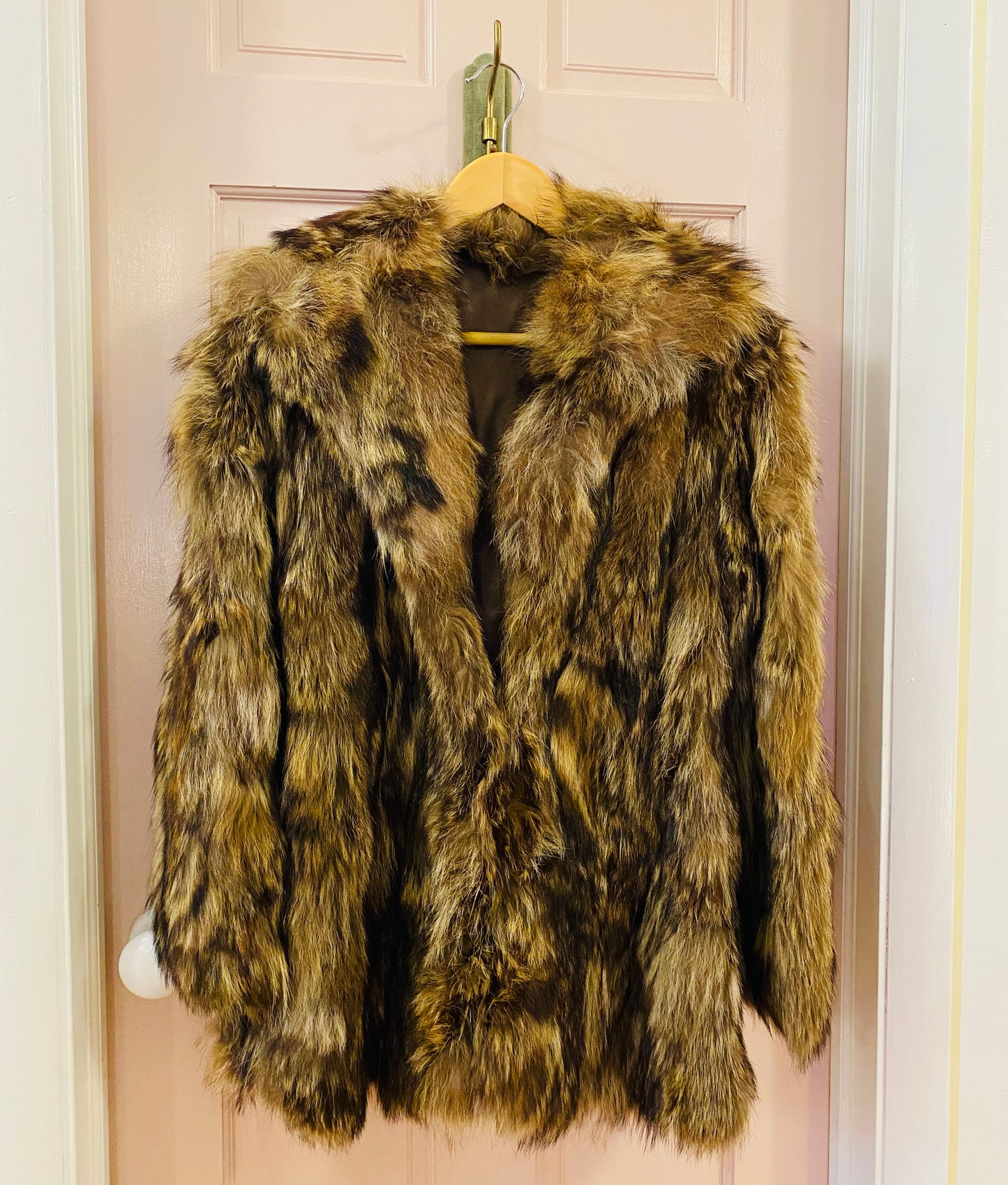 1960s Racoon Fur Coat