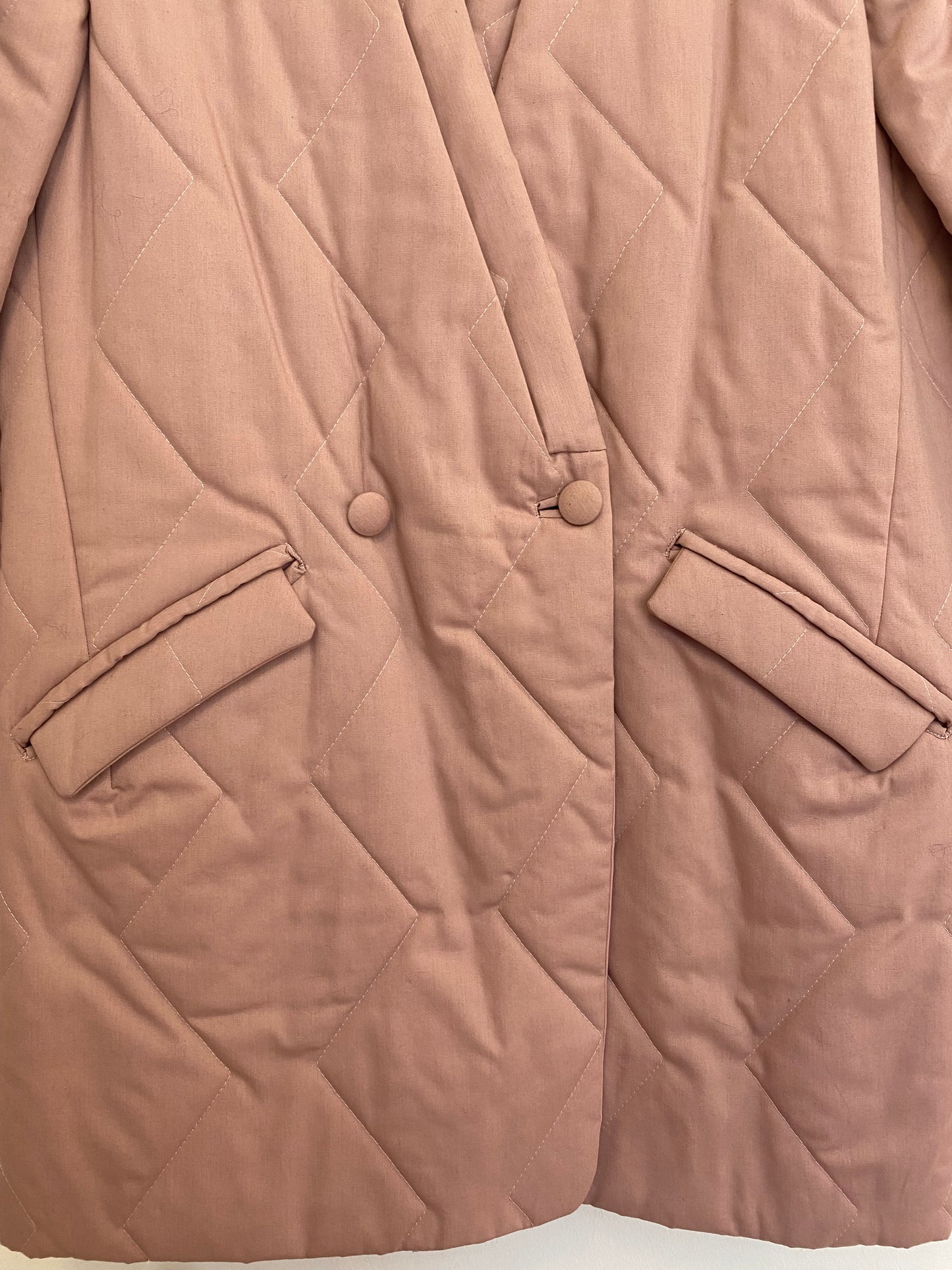 Mauve Quilted Jacket