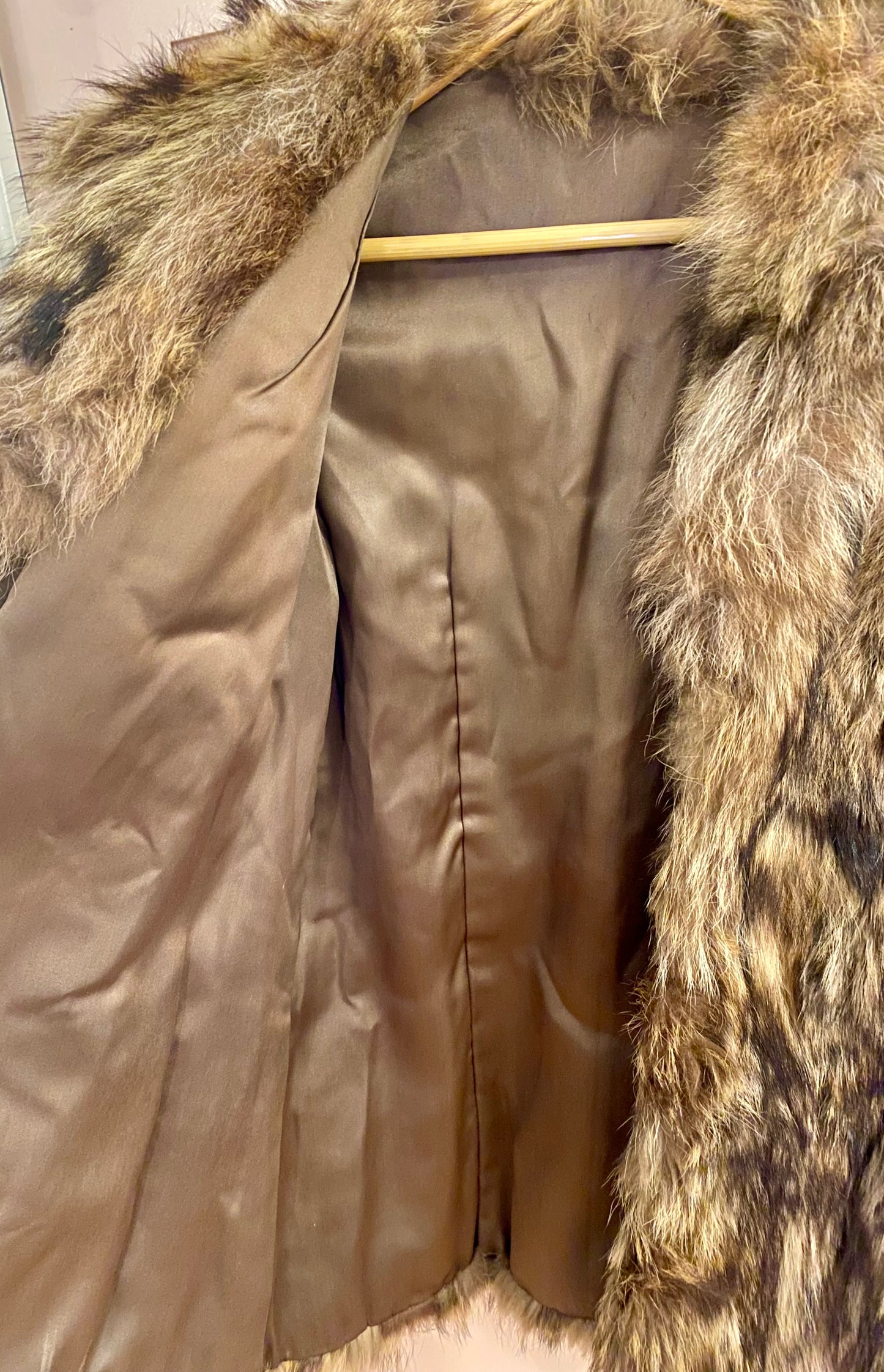 1960s Racoon Fur Coat