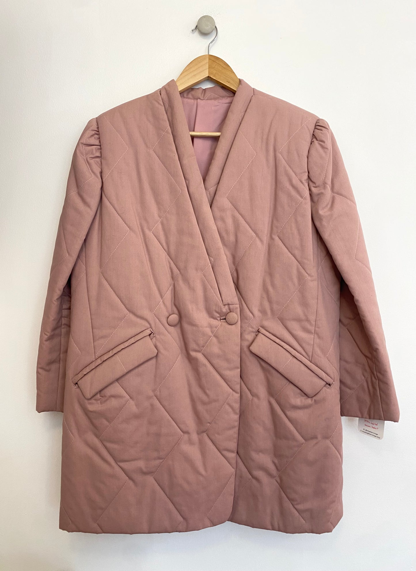 Mauve Quilted Jacket