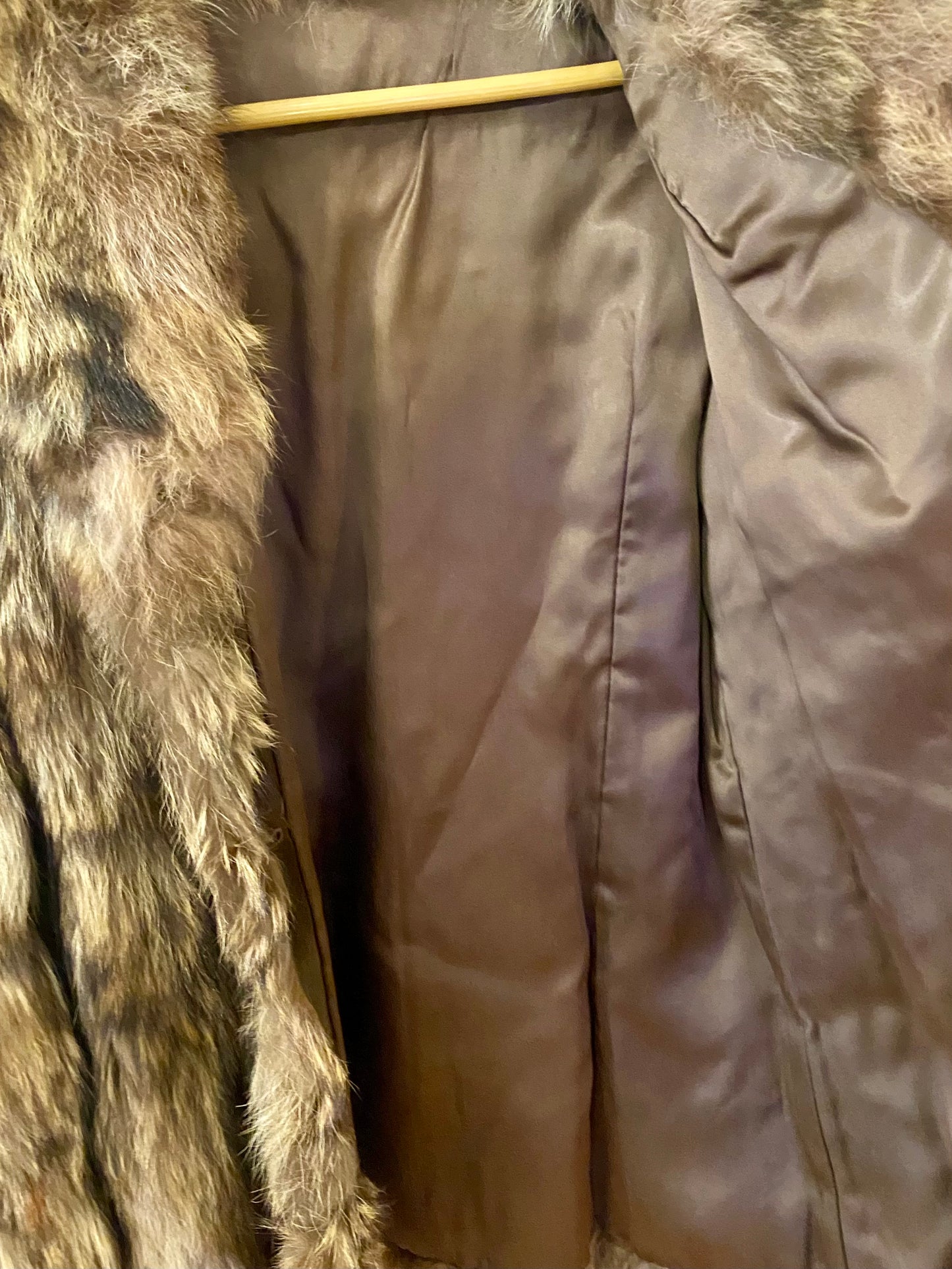 1960s Racoon Fur Coat